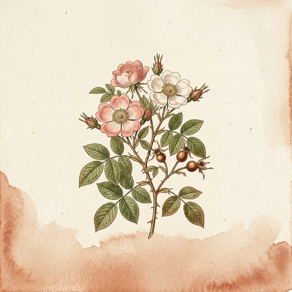 vintage botanical illustration LoRA pack