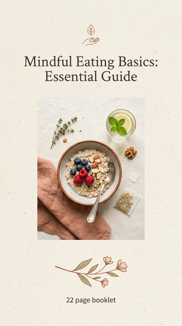 Mindful Eating Basics: Essential Guide