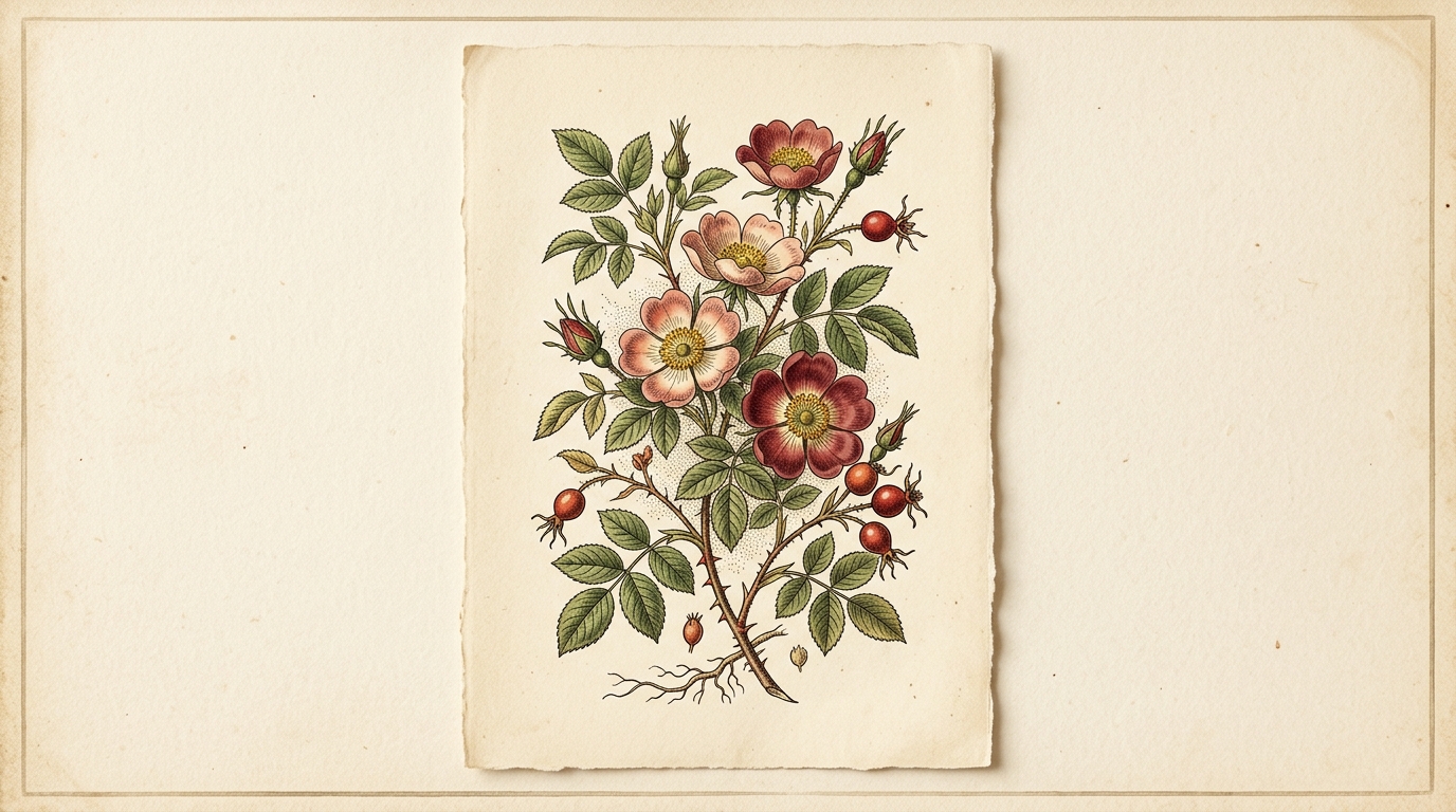 Vintage botanical illustration LoRA pack