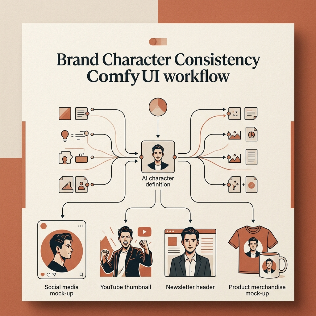 Brand Character Consistency ComfyUI Workflow