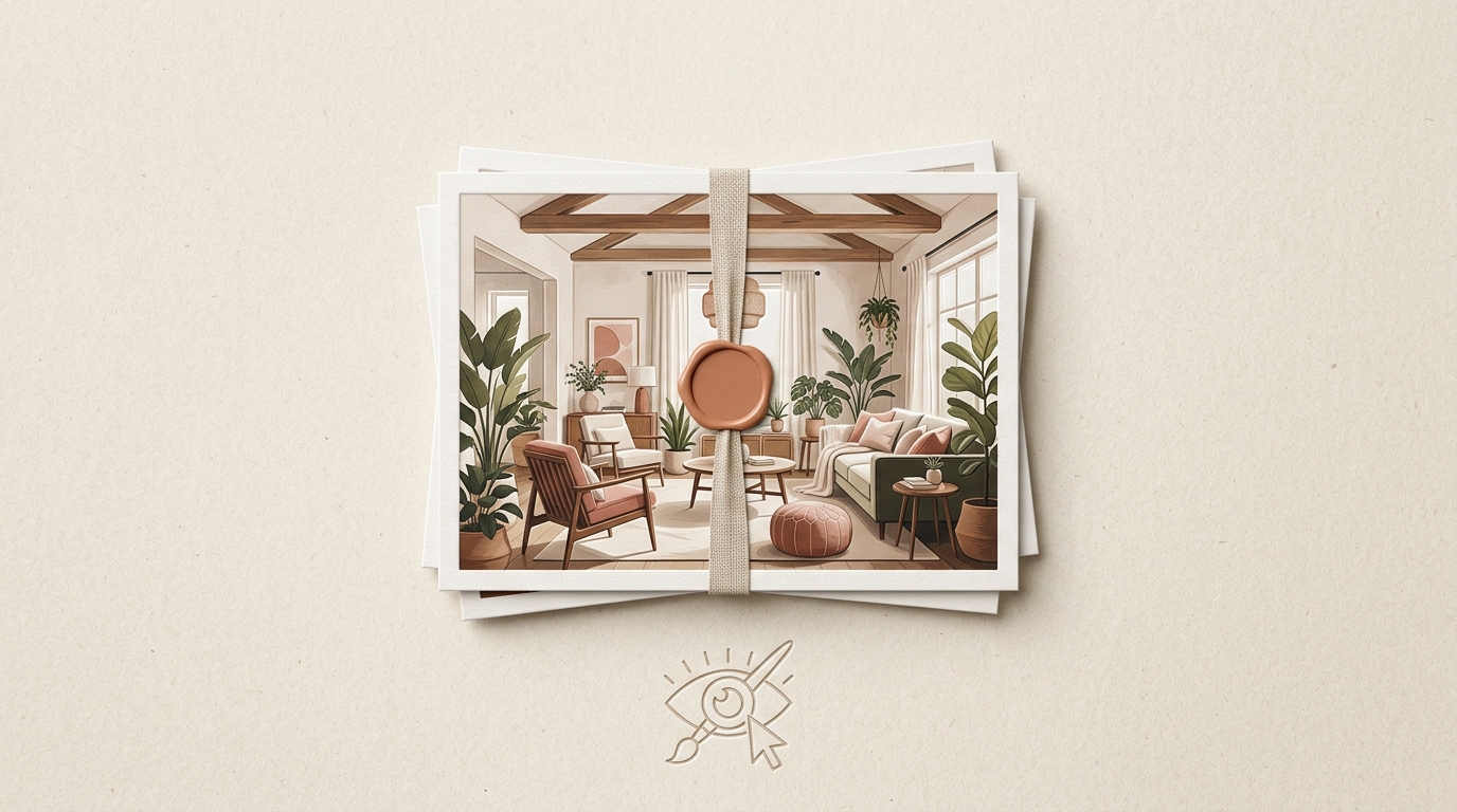200 interior design Midjourney prompts