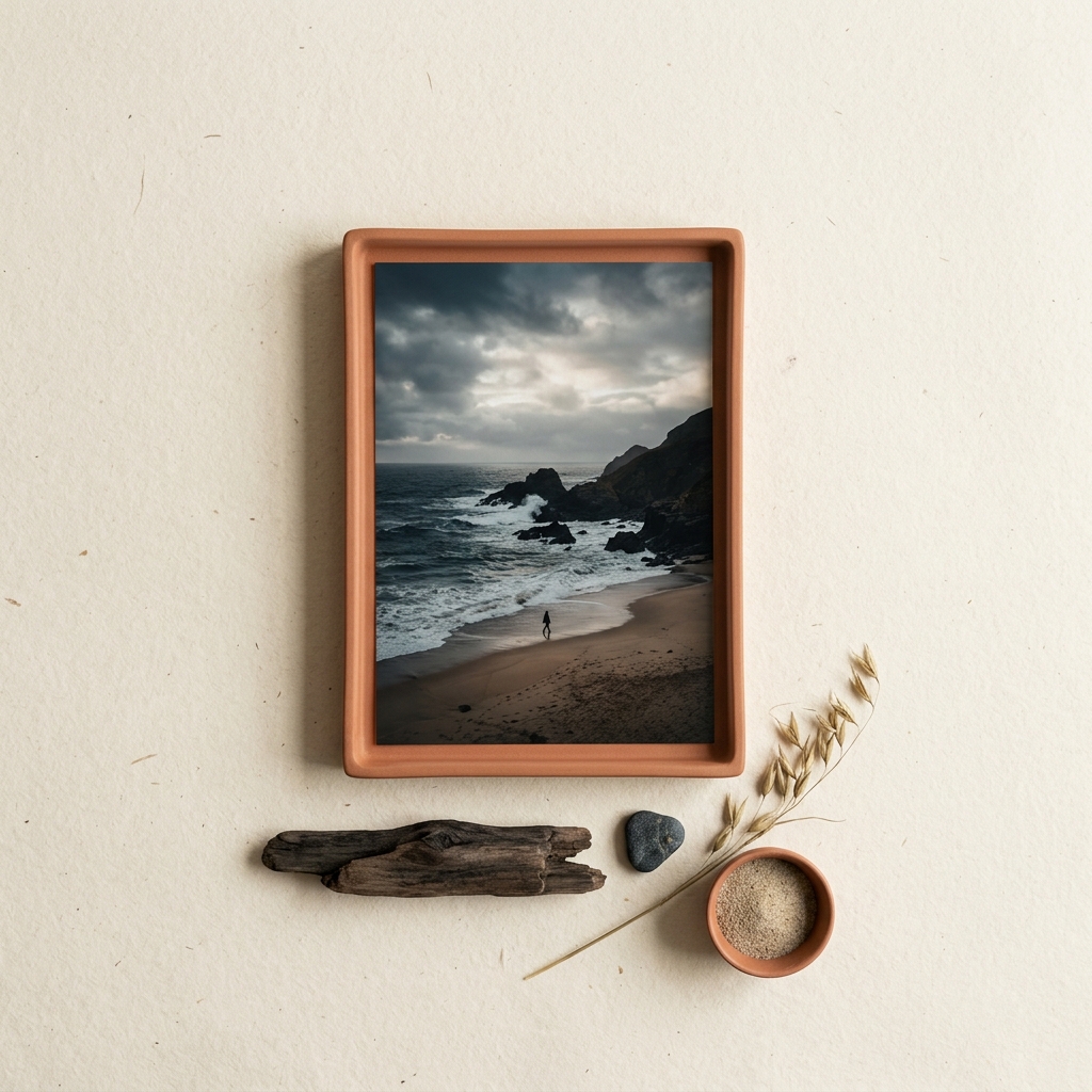Moody coastal Lightroom preset pack