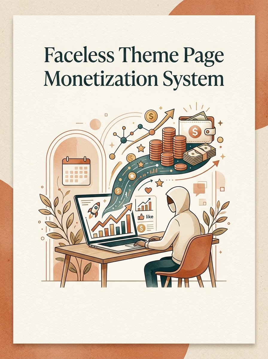 Faceless Theme Page Monetization System