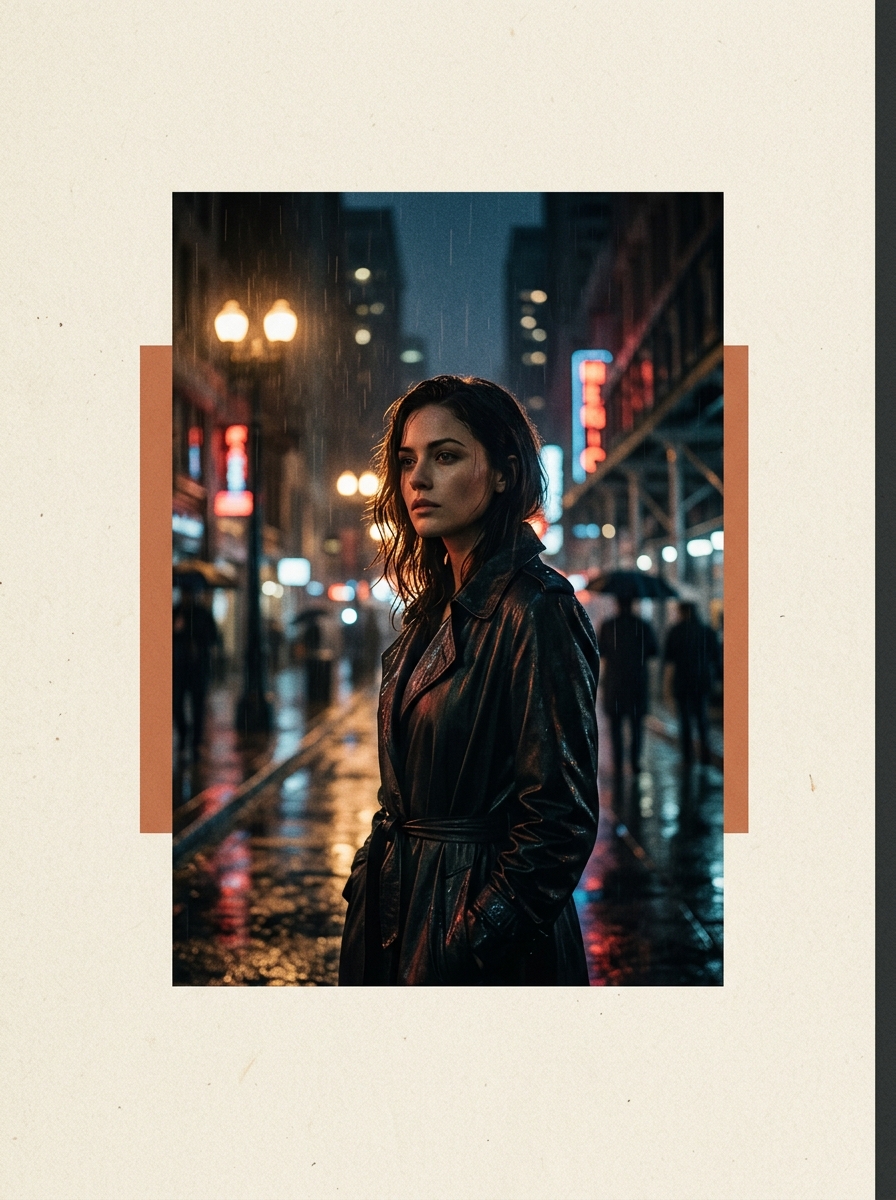 Cinematic Neo-Noir Portrait LoRA Pack
