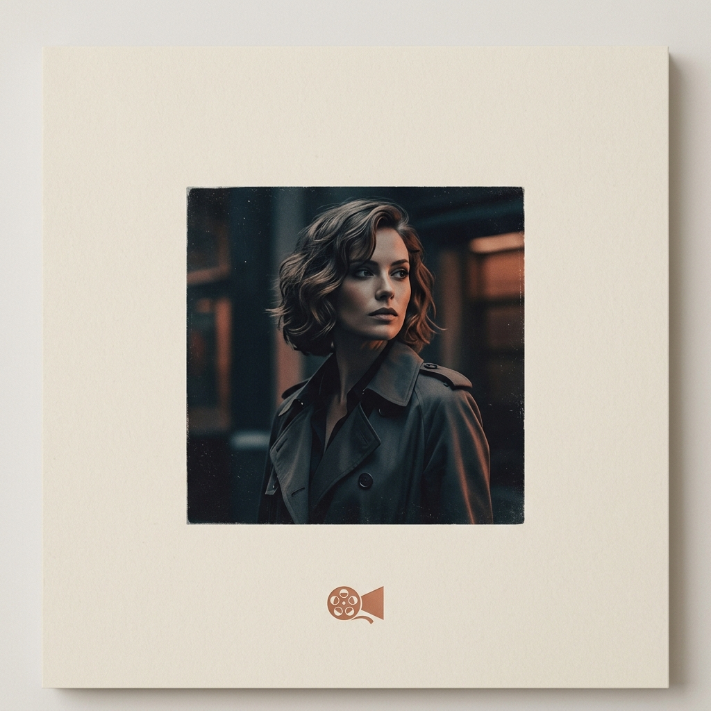 Cinematic neo-noir portrait lora