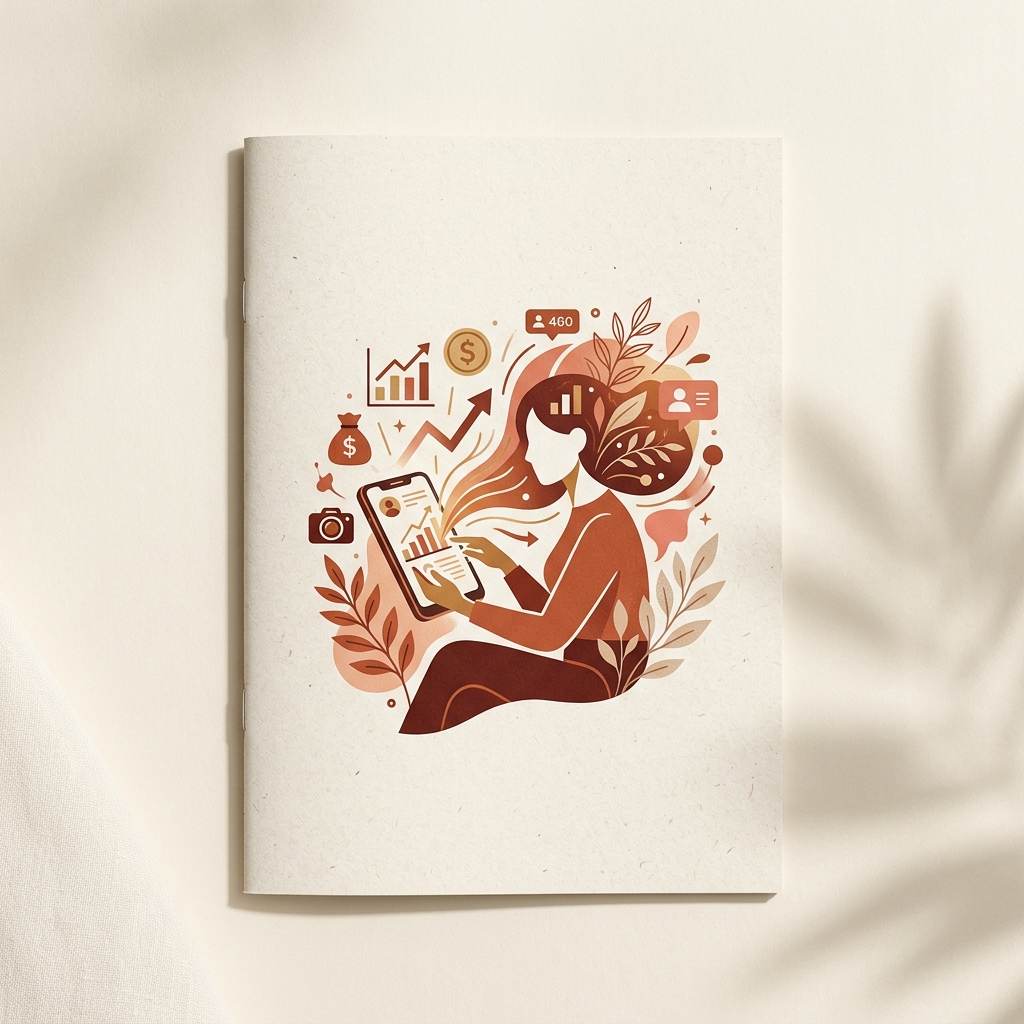 Faceless Page Growth & Monetization Zine · Matte Paper Poster 12×18 (in)